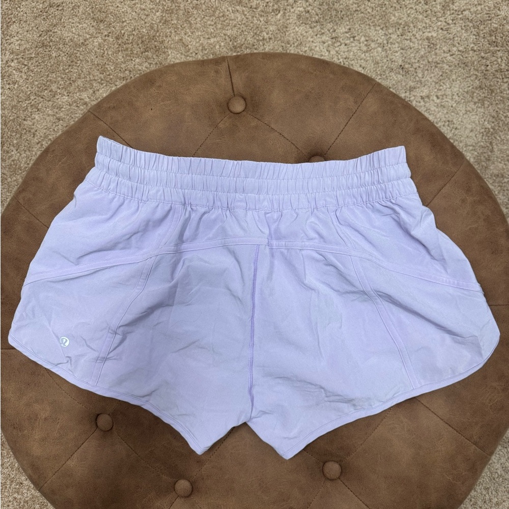 lululemon Hotty Hot Shorts - lilac/lavender - 4” inseam - Picture 2 of 2